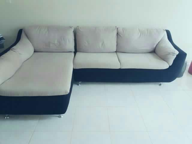 Sofá de canto com chaise