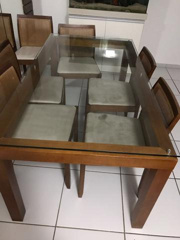 Venda de mesa com 6 cadeira - Tok Stok