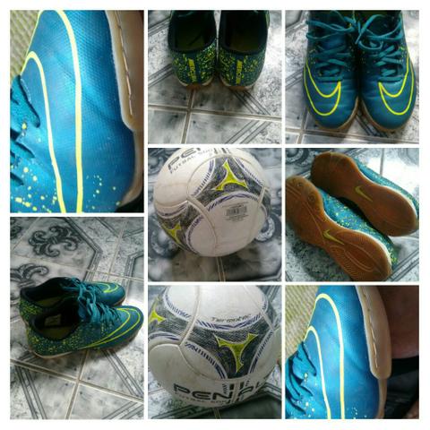 Vendo sapato+ bola,tooper