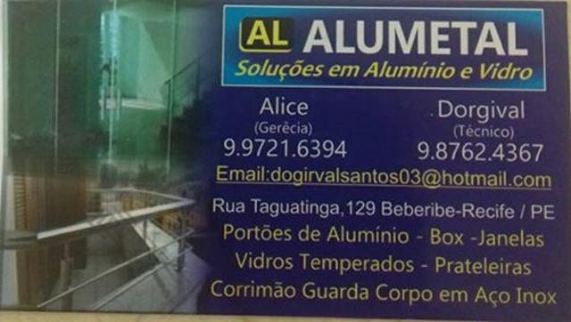 Alumetal Solucões em Vidro, Alumínio e Inox