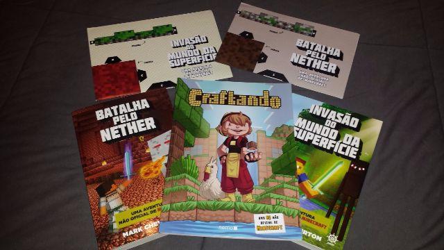 Coleção de Livros Minecraft