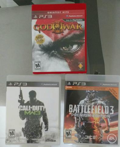 God of War 3 + Call of Duty MW3 + Battlefield 3 Premium