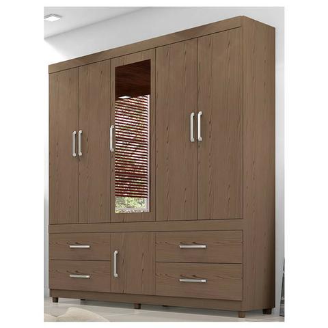 Guarda Roupa Casal (Com espelho) Amplo esapaço