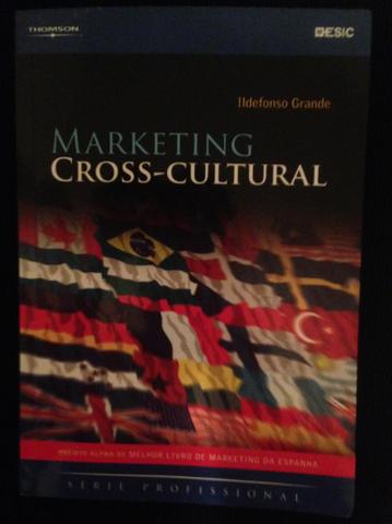 Livro Marketing Cross-cultural, autor Ildefonso Grande, novo