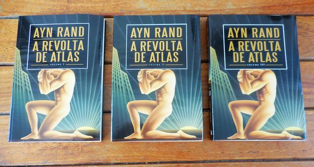 Livros A revolta de Atlas (3 volumes)
