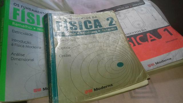 Livros de Física - Ramalho (1°, 2° e 3°ano)