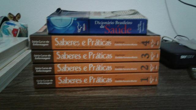 Livros de semiologia e semiotecnica + mini dicionário de