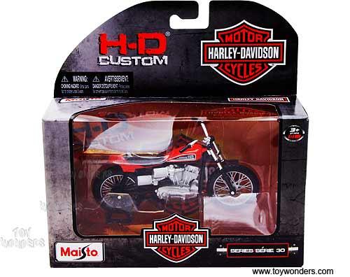 Moto miniaturas Halley Davidson lacradas
