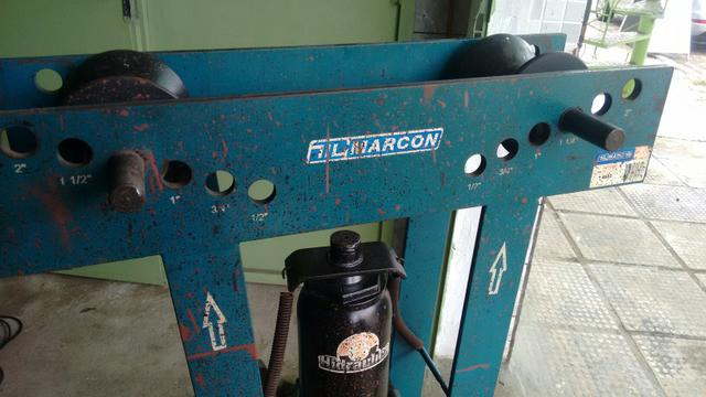 Máquina hidraulica de virar tubo