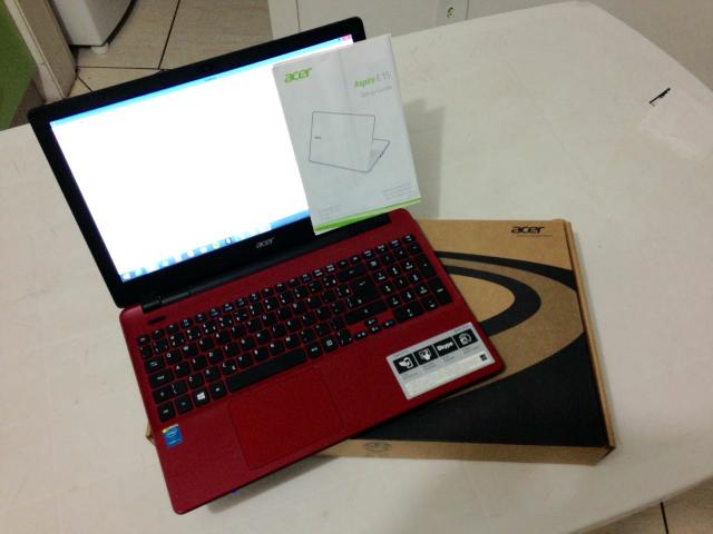 Notebook Acer i3 com 1tb e 8gb de memória