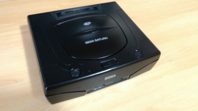 Sega Saturn Tectoy Preto - Somente Console C/ Defeito 32bits