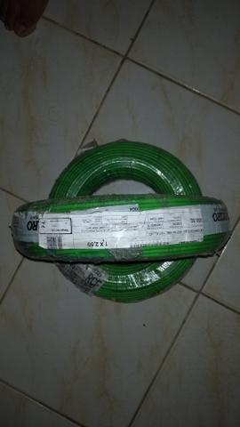 Vendo cabo flexível 2,5 verde 1kv