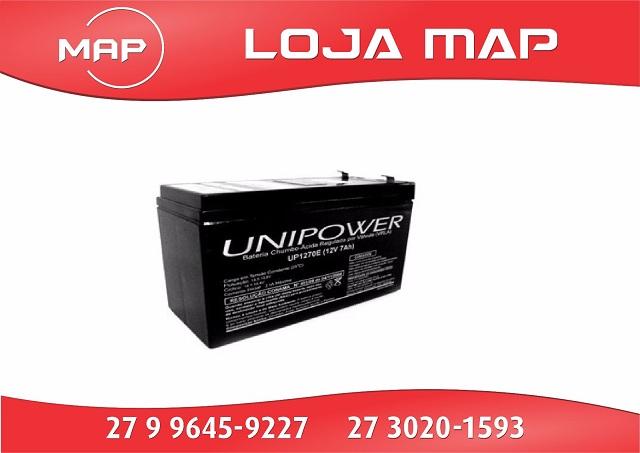 Bateria selada 12V 7A unipower