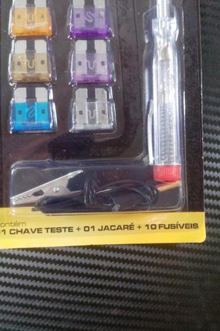 Chave teste + fusiveis apenas 9,90