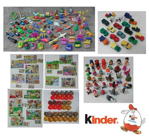 Coleção Com 144 Miniaturas Kinder Ovo Anos 90 Original