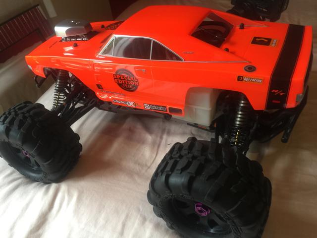 Controle remoto 1:8 - HPI Savage X 4.6 Special Edition