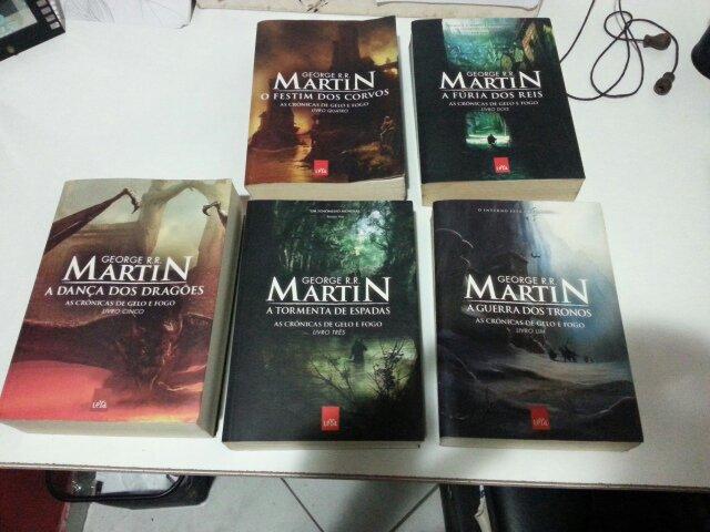Guerra dos tronos 5 livros