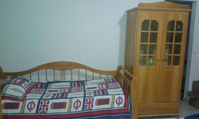 Jogo de quarto infantil em cerejeira