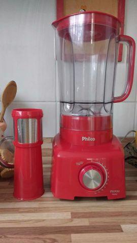 Liquidificador Philco 900w vermelho