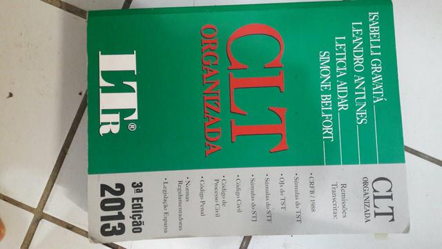 Livro clt ltr 