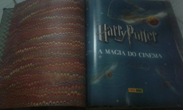 Livro grande HARRY POTTER A MAGIA DO CINEMA
