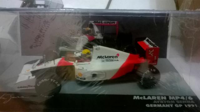 Mclaren Mp 4/6 Ayrton Senna  Lendas
