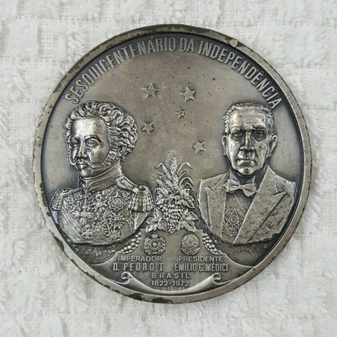Medalha Sesquicentenário da Independência  cm