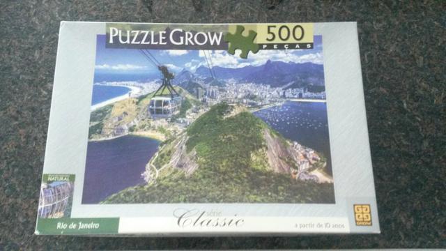 Quebra cabeça puzzle classic 500 peças.