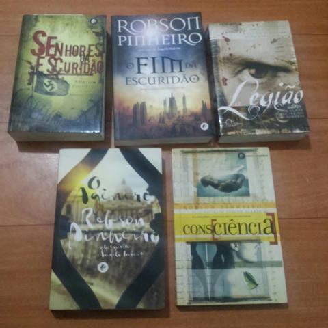 Robson Pinheiro Lote 5 livros