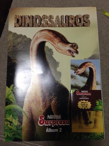 Álbum 2 - Dinossauros - Surpresa Nestlé