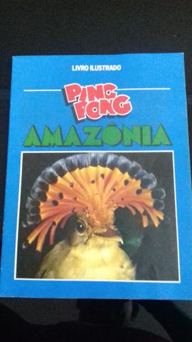 Álbum de figurinhas Ping Pong Amazonia