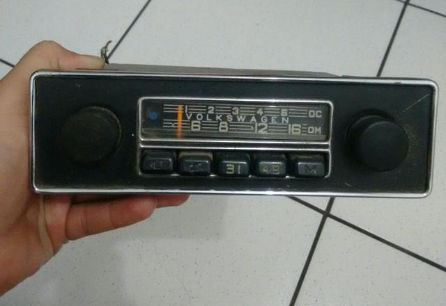 Antigo rádio Volkswagen