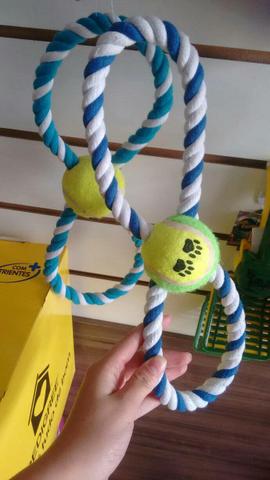 Brinquedo de corda para cães