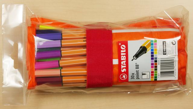 Canetas (30) Stabilo Point 88