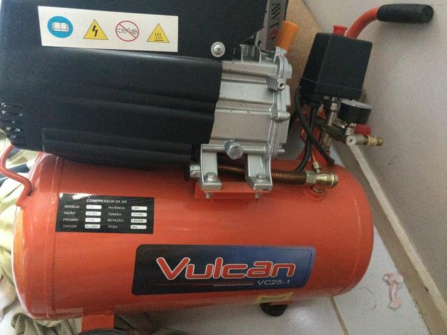 Compressor Vulcan 25l NOVO