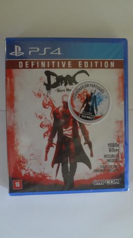 DMC Devil May Cry Definitive Edition PS4 Novo e Lacrado