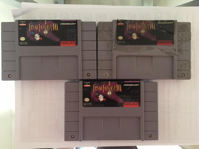 Final Fantasy 3 original Super Nintendo