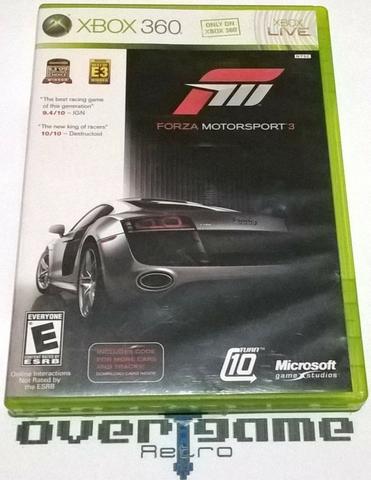 Forza Motorsport 3 Original Completo para Xbox 360