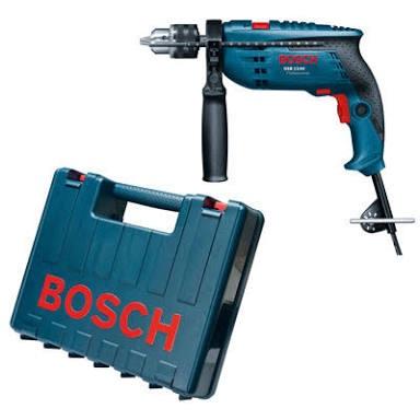Furadeira de Impacto Bosch Profissional c/ Maleta de 1/2"