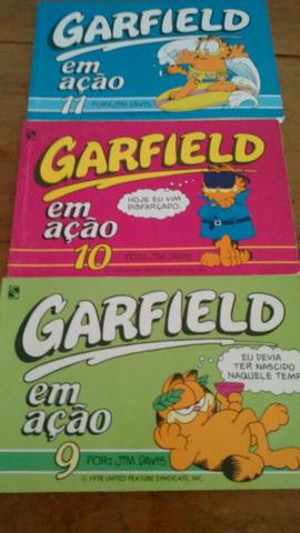 Gibis antigos, do Garfield em ação