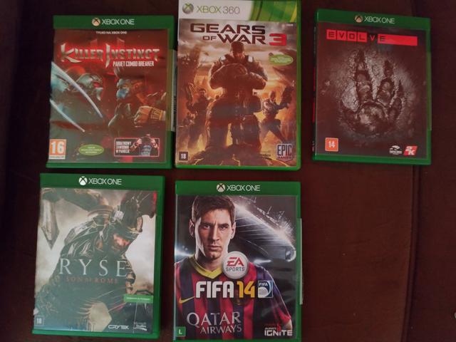 Jogos Originais Xbox One e Xbox 360