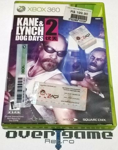 Kane & Lynch Dog Days Original Completo para Xbox 360