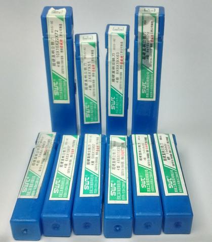 Kit fresa topo de 2.5mm a 10 mm hss-al 10 peças