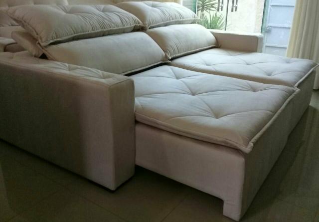 LUXUOSO SOFÁ RETRÁTIL E RECLINÁVEL Frete grátis