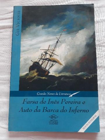 Livro A Farsa de Inês Pereira e o Auto da Barca do Inferno