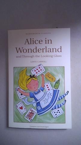 Livro Alice in Wonderland, Lewis Carroll