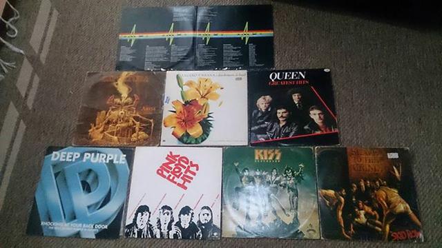 Lote discos Rock Legião Urbana, Pink Floyd Sepultura, Queen