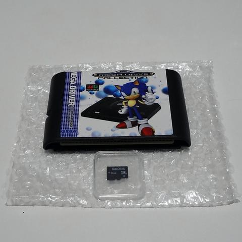 Mega Everdrive Para Mega Drive E Sega Genesis C/ Jogos 8gb
