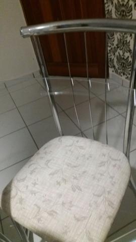 Mesa cromadas inox pra vender logo 4 unidades