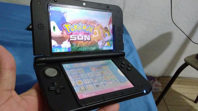 Nintendo 3ds XL vermelho destravado